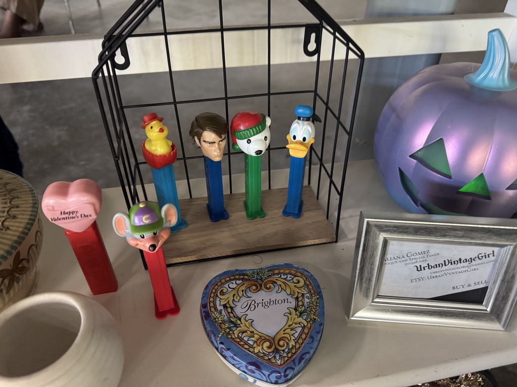 Collectible character dispensers and small treasures